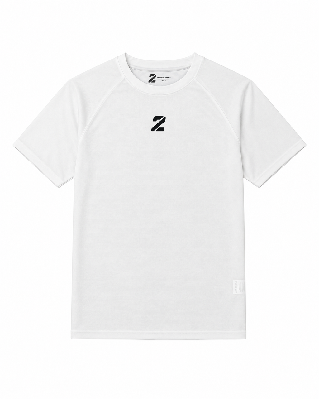 Zone 2 Performance Tee White